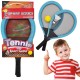 WOOPIE Rakietki do Tenisa Badminton dla Dzieci Zestaw + Piłka Lotka