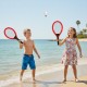 WOOPIE Rakietki do Tenisa Badminton dla Dzieci Zestaw + Piłka Lotka