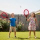 WOOPIE Rakietki do Tenisa Badminton dla Dzieci Zestaw + Piłka Lotka