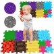 WOOPIE Mata Sensoryczna Ortopedyczna Puzzle 7 el. + 4 małe