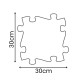 WOOPIE Mata Sensoryczna Ortopedyczna Puzzle 5 el.