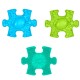 WOOPIE Mata Sensoryczna Ortopedyczna Puzzle 11 el. - Kolor Niebieski/Zielony