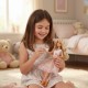 WOOPIE ROYAL Lalka Lily 30 cm Długie Blon Włosy Różowa Suknia Biżuteria