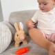 WOOPIE Króliczek Ineraktywny Pluszowy z Marchewką Beżowy