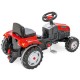 WOOPIE Traktor na Pedały Czerwony