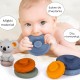 WOOPIE Zestaw Edukacyjna Piramdka Koala 2w1 Gryzak