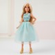 WOOPIE ROYAL Lalka Lily 30 cm Długie Blond Włosy Elegancka Turkusowa Sukienka