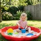 WOOPIE Piaskownica Muszelka Czerwona 2w1 Suchy Basen