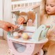 WÓZEK Z LODAMI LODZIARNIA CUKERNIA SKLEP DREWNIANA 3W1 23EL WOOPIE GREEN