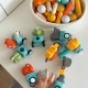 WOOPIE Klocki Magnetyczne Dinozaury- Konstrukcyjne