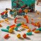 WOOPIE Klocki Magnetyczne Dinozaury- Konstrukcyjne