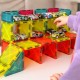 WOOPIE Magnetyczne Klocki Konstrukcyjne 7,5 cm Parking 112 el