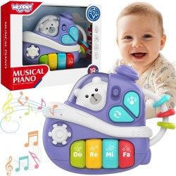 WOOPIE BABY Interaktywne Muzyczne Pianinko Statek