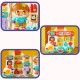 WOOPIE  BABY Interaktywna Tablica Manipulacyjna Busy Car 3w1 Walizka Sensoryczna