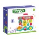 WOOPIE  BABY Interaktywna Tablica Manipulacyjna Busy Car 3w1 Walizka Sensoryczna