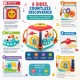 WOOPIE BABY Interaktywnej Kostki Edukacyjnej Funny Wisdom Cube