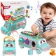 WOOPIE BABY Samochodzik Muzyczny Sorter z Cymbałkami Zielony