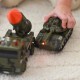 WOOPIE Zestaw Pojazdów Wojskowych z Wyrzutnią Czołg Helikopter 4SZT