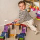 WOOPIE Klocki Magnetyczne Tor Samochodowy 137 Elementów