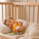 WOOPIE Pluszowy Lew Maskotka Interaktywna Przytulanka Muzyczna z Zawieszkami i Gryzakami