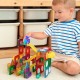 WOOPIE Klocki Magnetyczne Konstrukcyjne Tor Kulkowy 3D 105el.