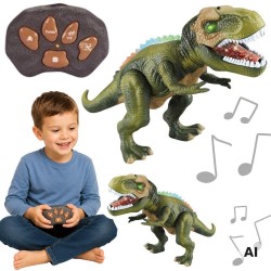 WOOPIE Zdalnie Sterowany Dinozaur T-Rex Realistyczny Król Jurajski!