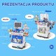 WOOPIE Interaktywny Wózek Małego Doktora Zestaw Lekarski Rentgen 115cm