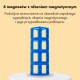WOOPIE Przestrzenne Klocki Magnetyczne Nauka Liter 70 Elementów