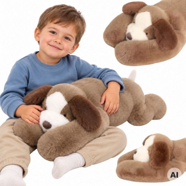 WOOPIE Piesek Obciążeniowy Pluszak Sensoryczny 1,5kg