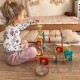 WOOPIE Klocki Magnetyczne Konstrukcyjne 3D Zestaw Edukacyjny Tor Kulkowy 113 el.