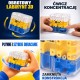 WOOPIE Łamigłówka  Gra Logiczna Labirynt 3D z Kostką Konstrukcyjną Niebieską