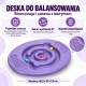 WOOPIE Sensoryczna Deska do Balansowania Równoważnia Tor Kulki