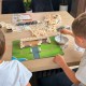 WOOPIE Zestaw Konstrukcyjny DIY Budowanie z Cegieł Rezydencja Wymarzony Dom 603 el.