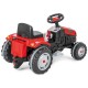 WOOPIE Duży traktor na akumulator czerwony