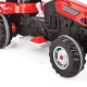WOOPIE Duży traktor na akumulator czerwony