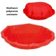 WOOPIE Piaskownica Muszelka Czerwona 2w1 Suchy Basen