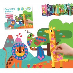 WOOPIE ART&FUN Zestaw Kreatywny Wyklejanka Zwierzątka 504 el.