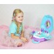 WOOPIE Toaletka dla Dziewczynki 2w1 Salon Piękności w Walizce