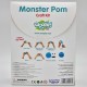 WOOPIE ART&FUN Zestaw Kreatywny Zrób Potworka Monster Pom
