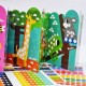 WOOPIE ART&FUN Zestaw Kreatywny Wyklejanka Zwierzątka 504 el.
