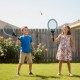 WOOPIE Rakietki do Tenisa Badminton dla Dzieci Zestaw + Piłka Lotka