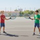 WOOPIE Rakietki do Tenisa Badminton dla Dzieci Zestaw + Piłka Lotka