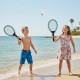 WOOPIE Rakietki do Tenisa Badminton dla Dzieci Zestaw + Piłka Lotka