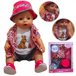 WOOPIE ROYAL Ubranka dla Lalki Bobas Reborn Stylizacja  Letnia 43-46 cm