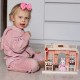 WOOPIE Domek dla Lalek Rodzina Krolików Kwiaciarnia + Figurki 4 szt.