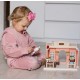 WOOPIE Domek dla Lalek Rodzina Krolików Kwiaciarnia + Figurki 4 szt.